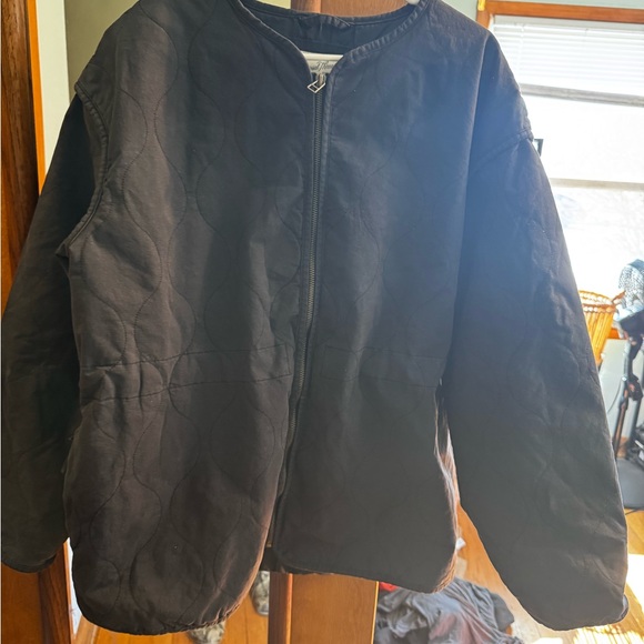 Universal Quilted Zip-Front Jacket - Black - Picture 4 of 6